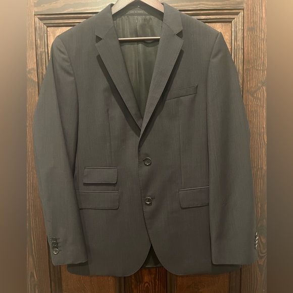 Hugo Boss Black Blazer Ticket pocket Dual Vent Wool Quiet Luxury